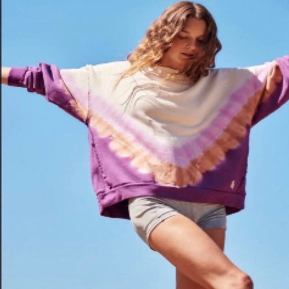 NEW! Free People movement | Ombre metti sweatshirt